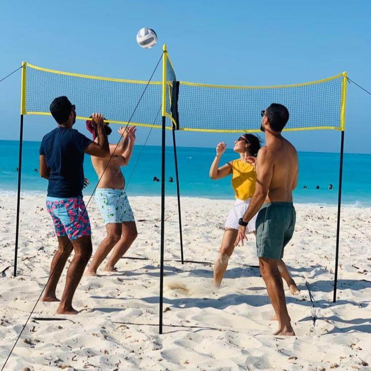 Vierzijdig Cross Volleybal Net