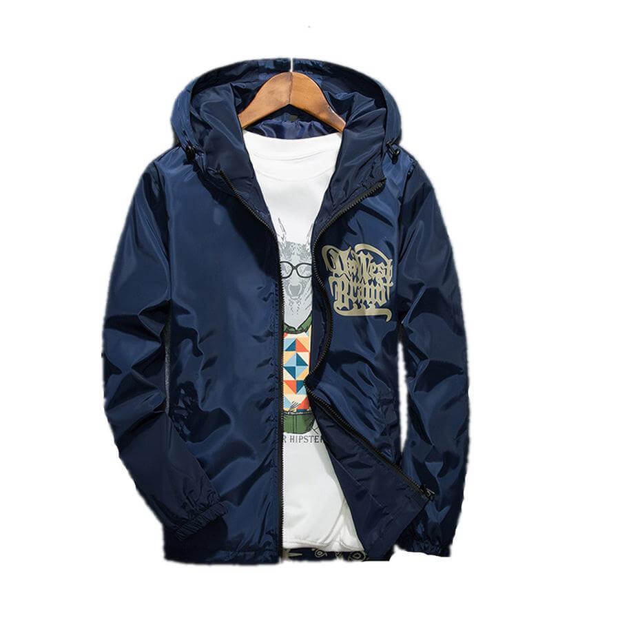 Hooded Windbreaker Jas