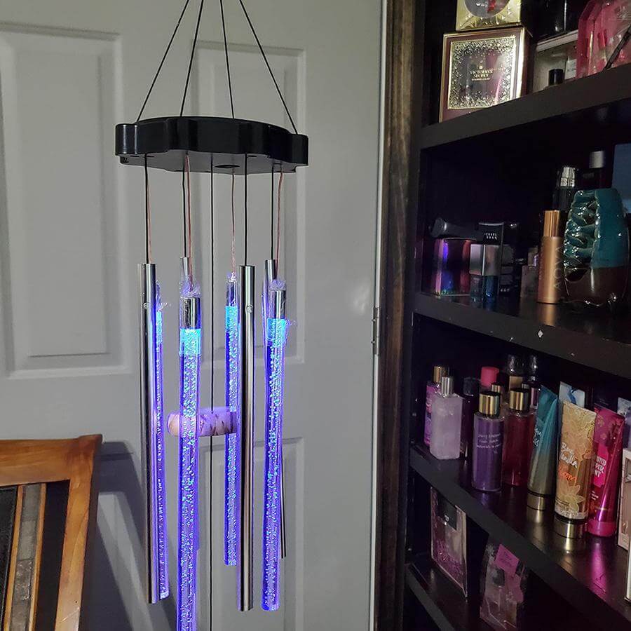 Op zonne-energie Aangedreven Muzikale Windklokkenspel