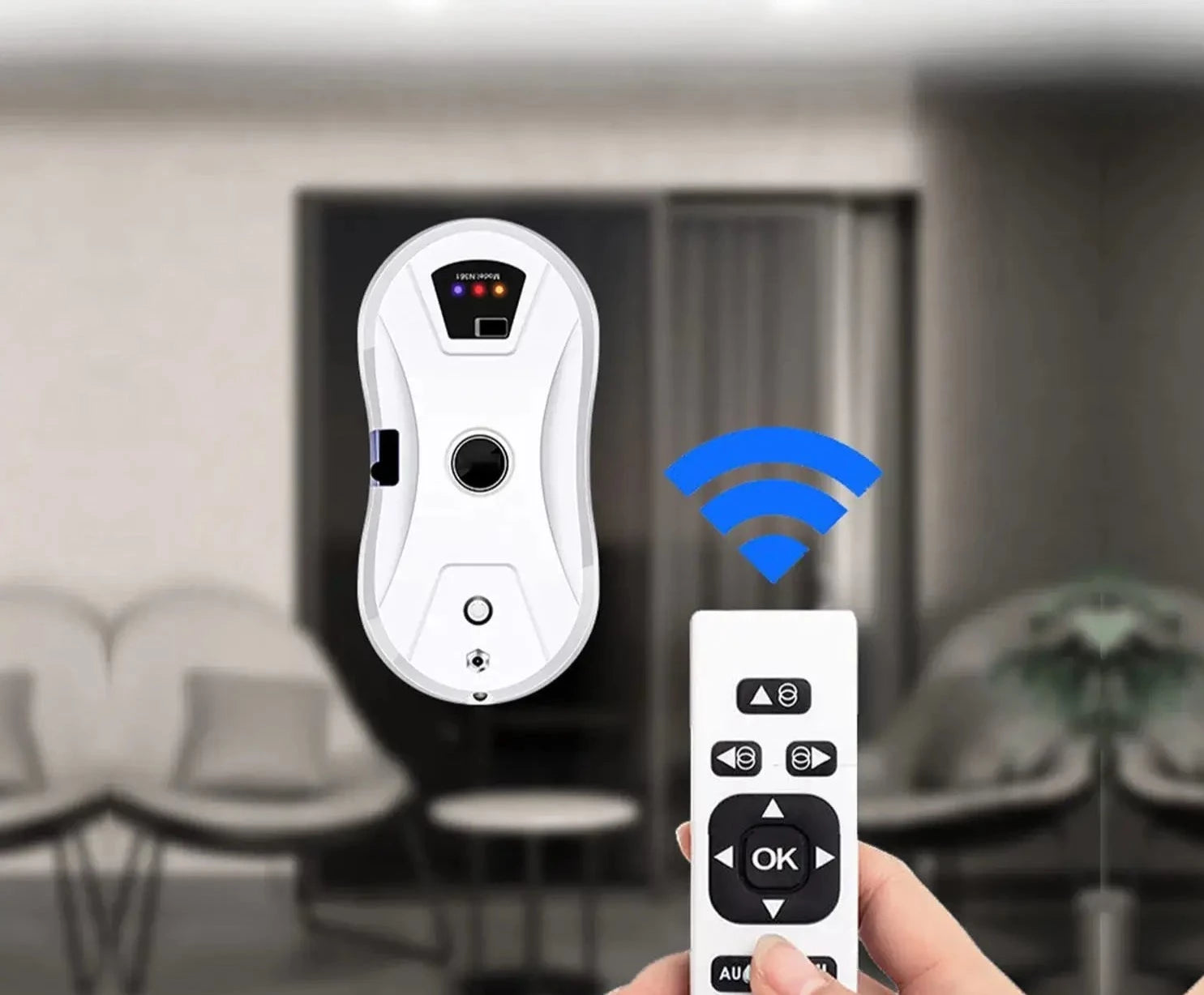 Robot Raamstofzuiger