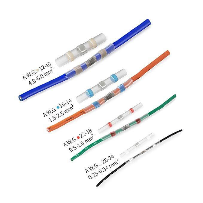 Waterdichte Soldeerverbinding Draadschakelaars