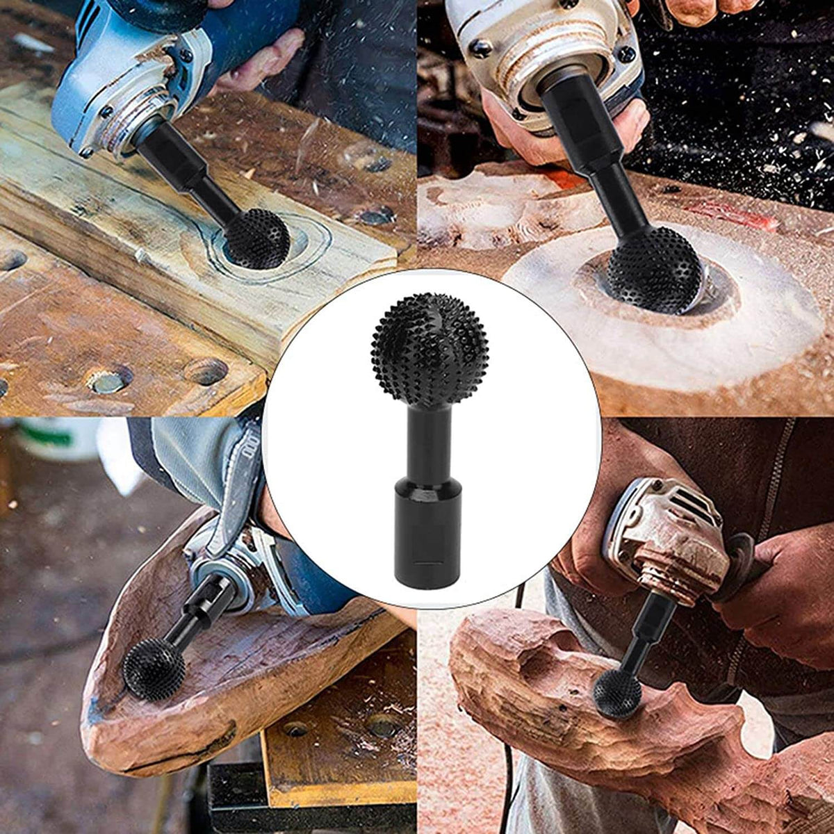 Bolvormige Houtgroefsnijder