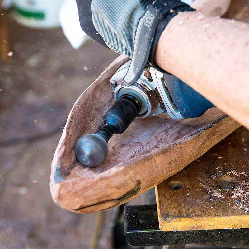 Bolvormige Houtgroefsnijder