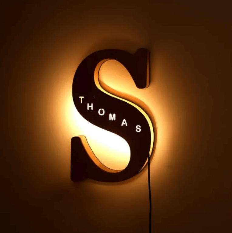 Gepersonaliseerd LED Nachtlampje