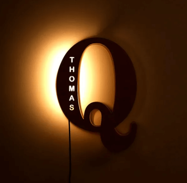 Gepersonaliseerd LED Nachtlampje